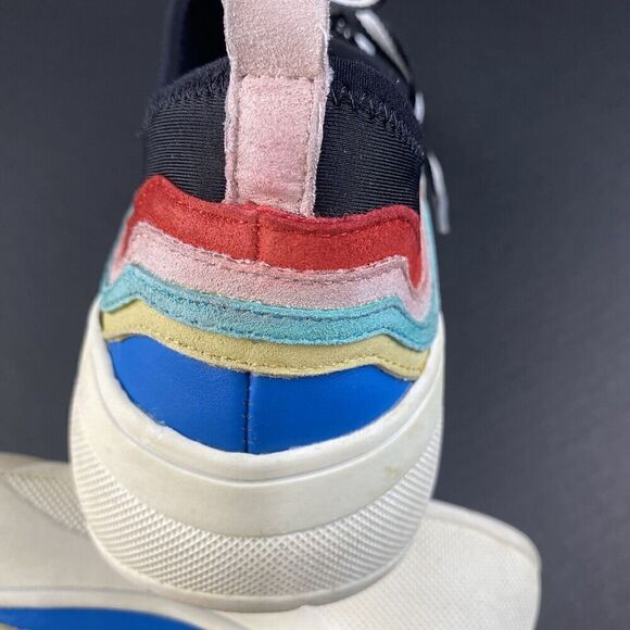 Steve Madden Women’s Multicolored Sneakers 7M Platform Pre Owned Shoes - Picture 9 of 16